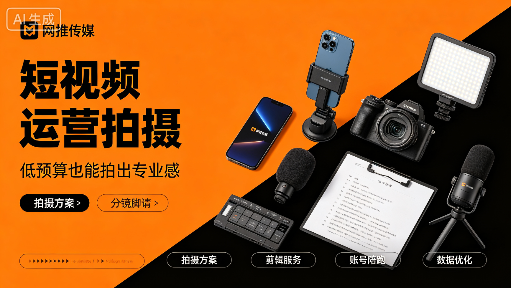 短视频运营策划方案展示