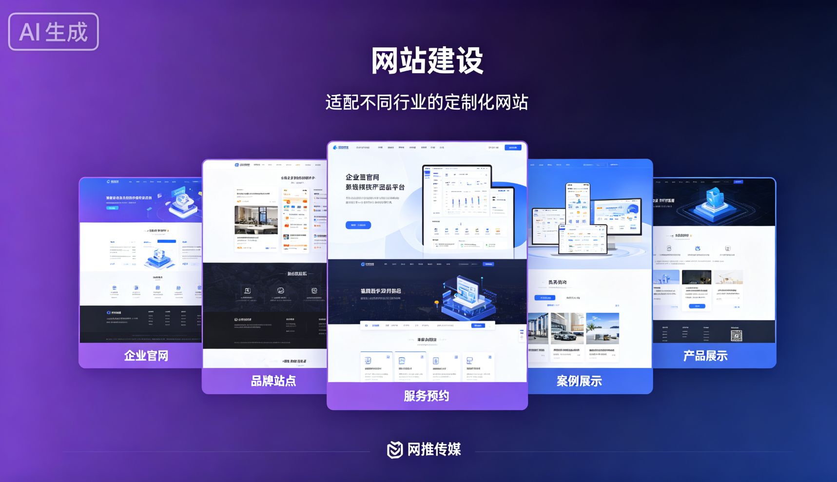 企业网站建设项目截图